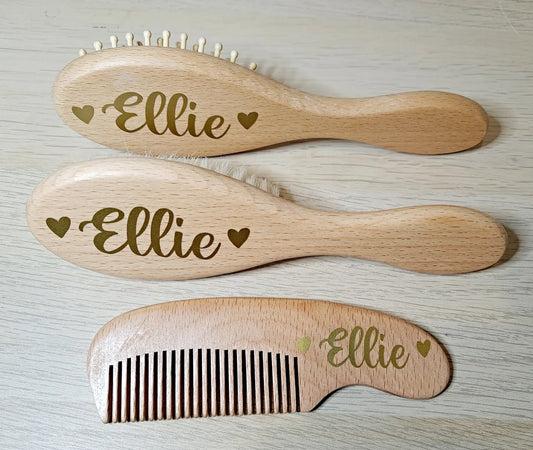 Personalised Baby Brush Set - Katico