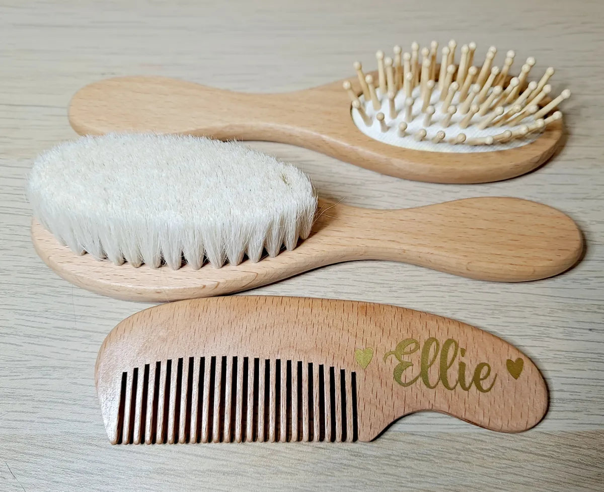 Personalised Baby Brush Set - Katico