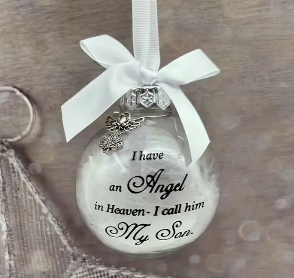 Heavenly Angel Son Bauble - Katico