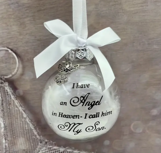 Heavenly Angel Son Bauble - Katico